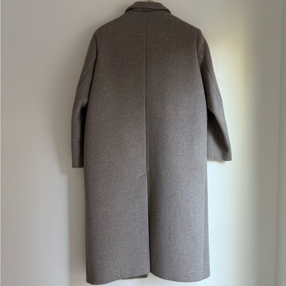 CHOUX Classy oversized coat, Size Medium, Griege. All Wool Coat. - Picture 2 of 10
